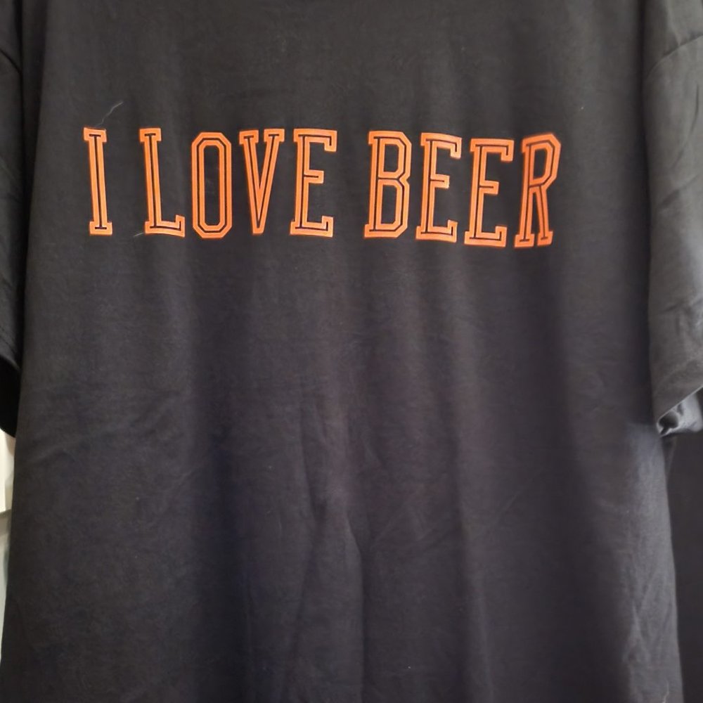 Mens I Love Beer Tshirt T Shirt Size Xl Extra Large